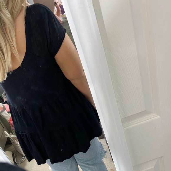 Free People Ruffled Top - Picture 3 of 3